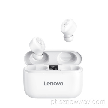 Fone de ouvido Lenovo HT18 TWS com tela LED Fones de ouvido sem fio